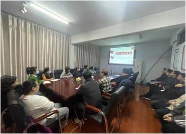 關(guān)愛職工健康生活  中公監(jiān)理公司組織開展中醫(yī)保健知識健康講座